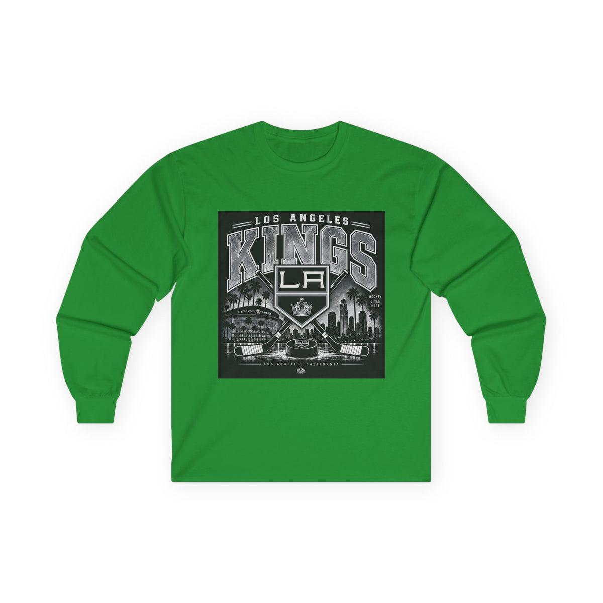 LA Kings Hockey Lives Here - Unisex Ultra Cotton Long Sleeve Tee