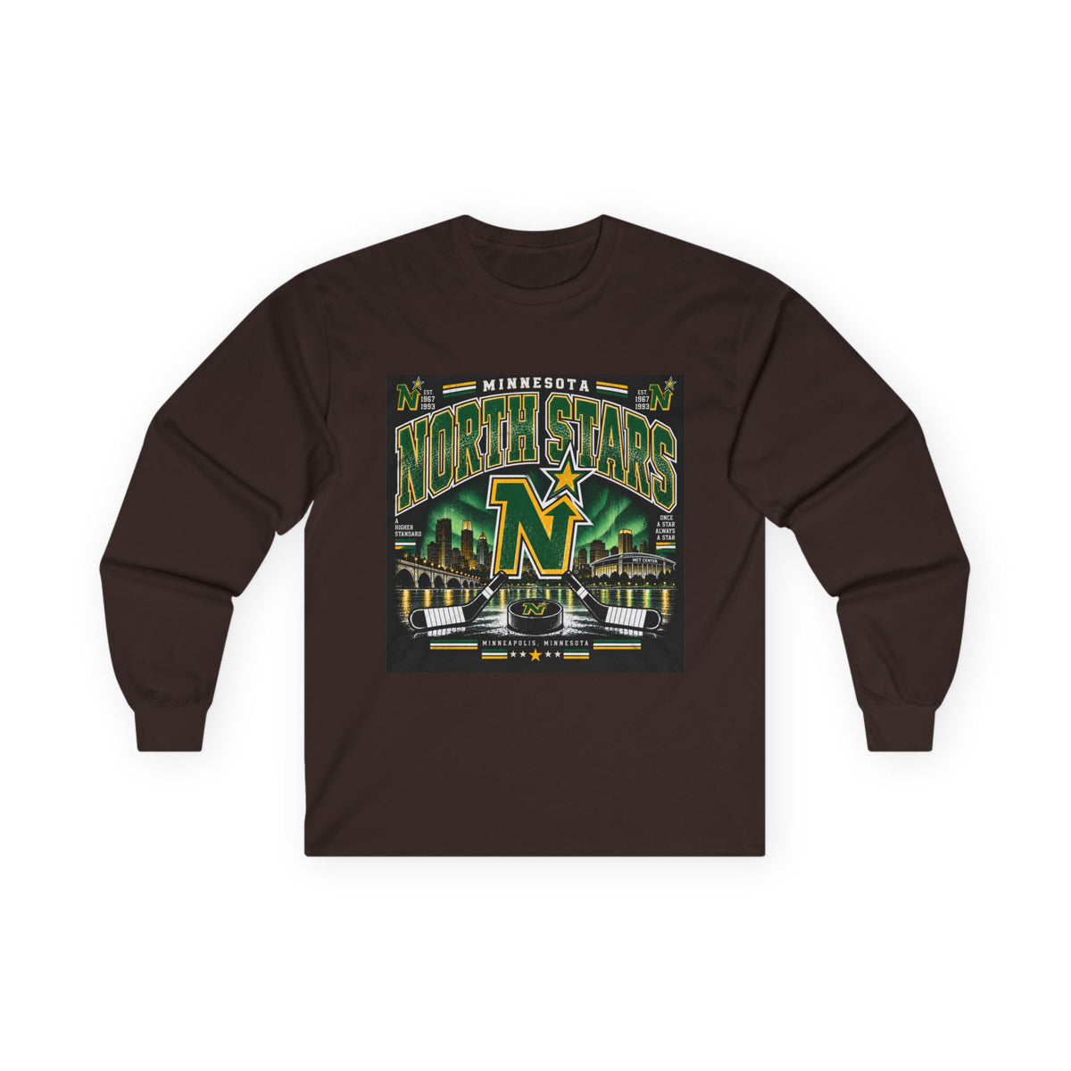 Minnesota North Stars Classic - Unisex Ultra Cotton Long Sleeve Tee