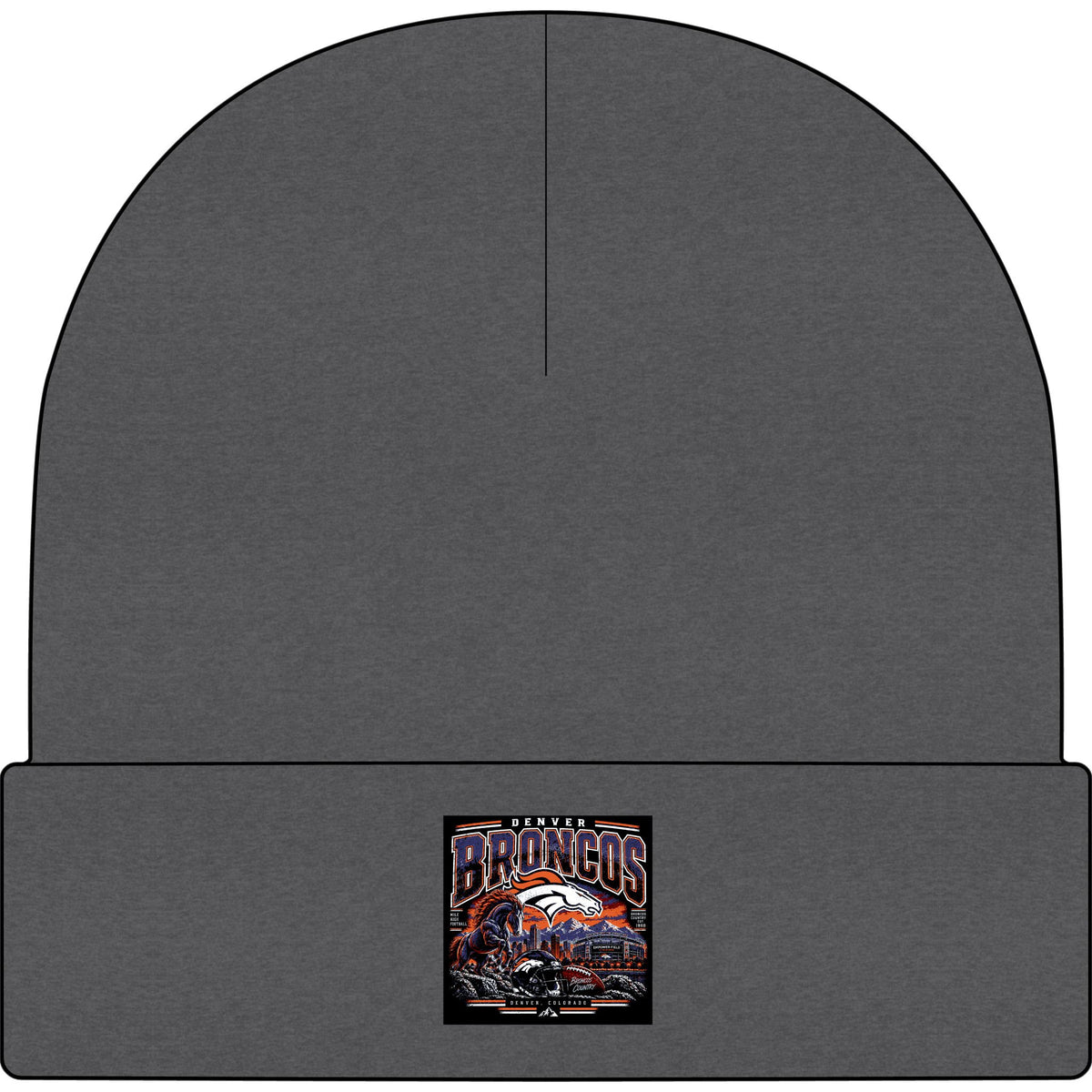 Denver Broncos Mile High Pride - AS Colour 1107 Cuff Beanie