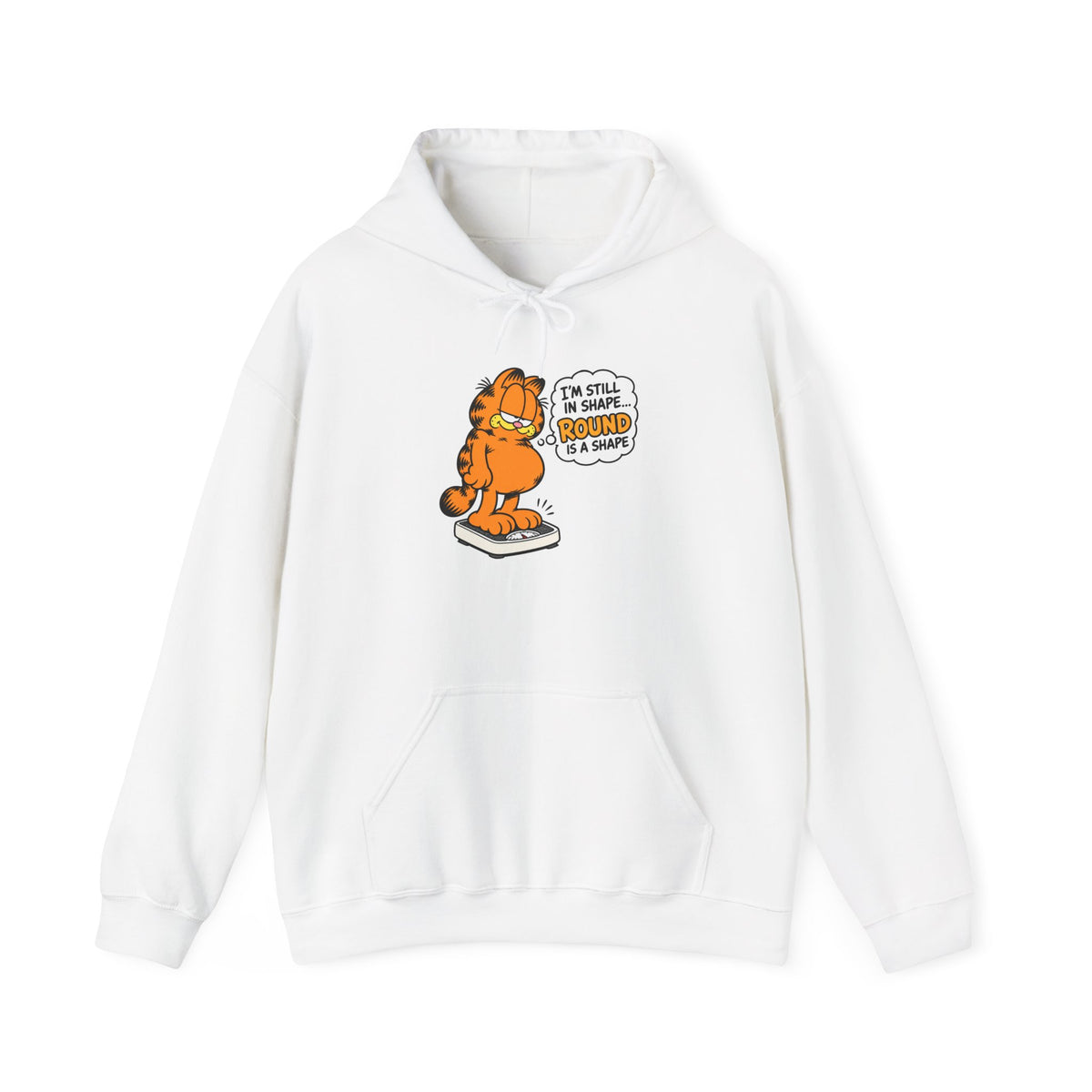 Round Shape Garfield - Hoodie