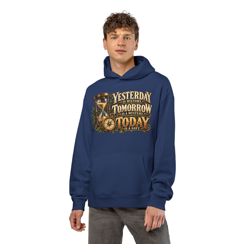 Yesterday Tomorrow Today - Transparent - Hoodie