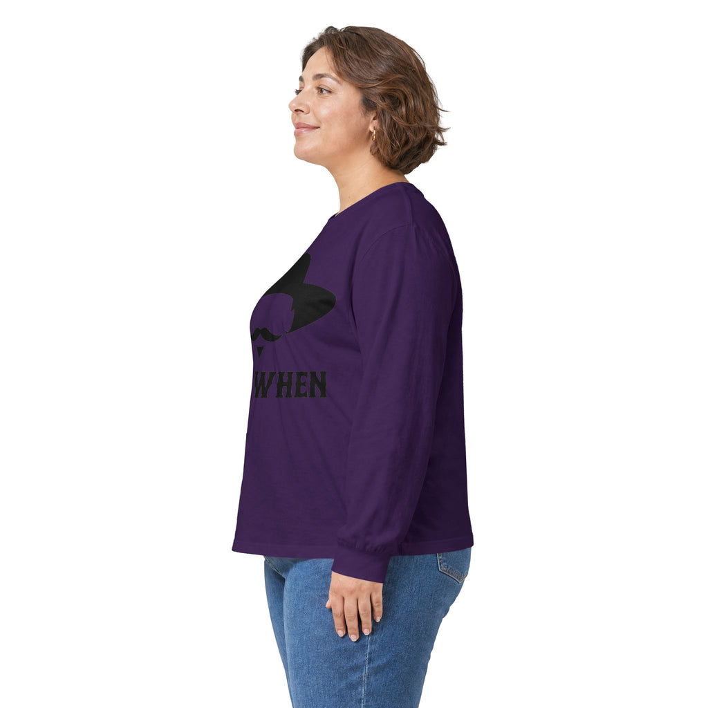 Say When Minimal - Unisex Ultra Cotton Long Sleeve Tee