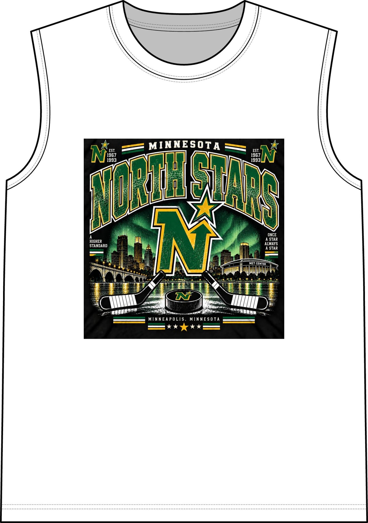Minnesota North Stars Classic - Classic Tank