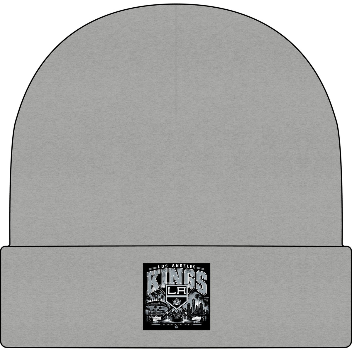 LA Kings Hockey Lives Here - AS Colour 1107 Cuff Beanie