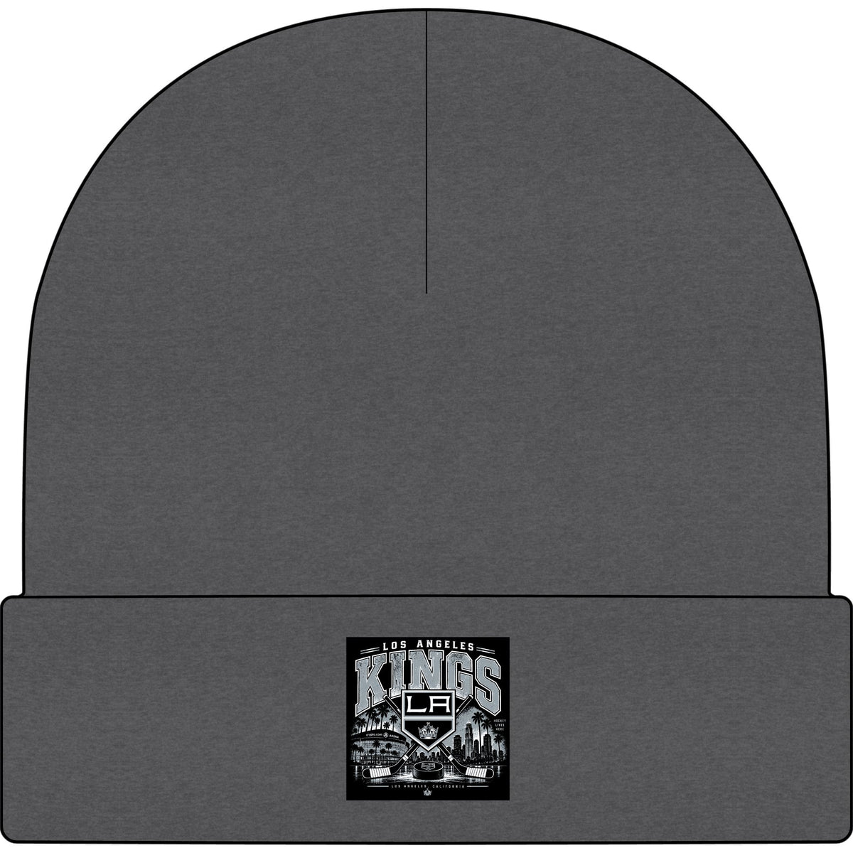 LA Kings Hockey Lives Here - AS Colour 1107 Cuff Beanie