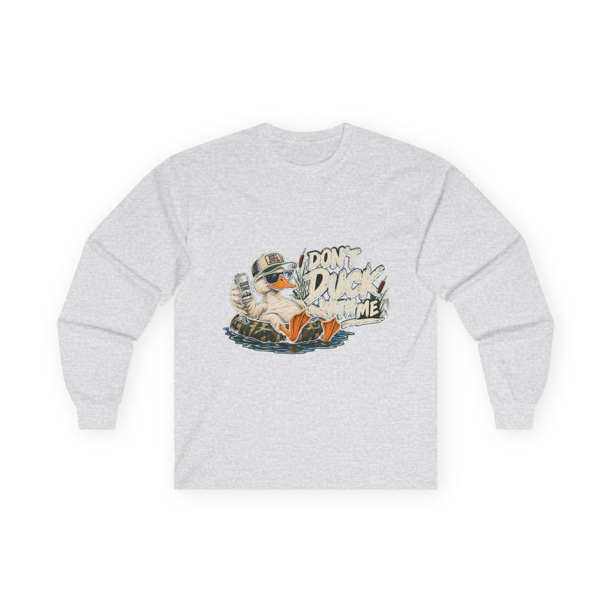 Duck With Me Camo - Unisex Ultra Cotton Long Sleeve Tee