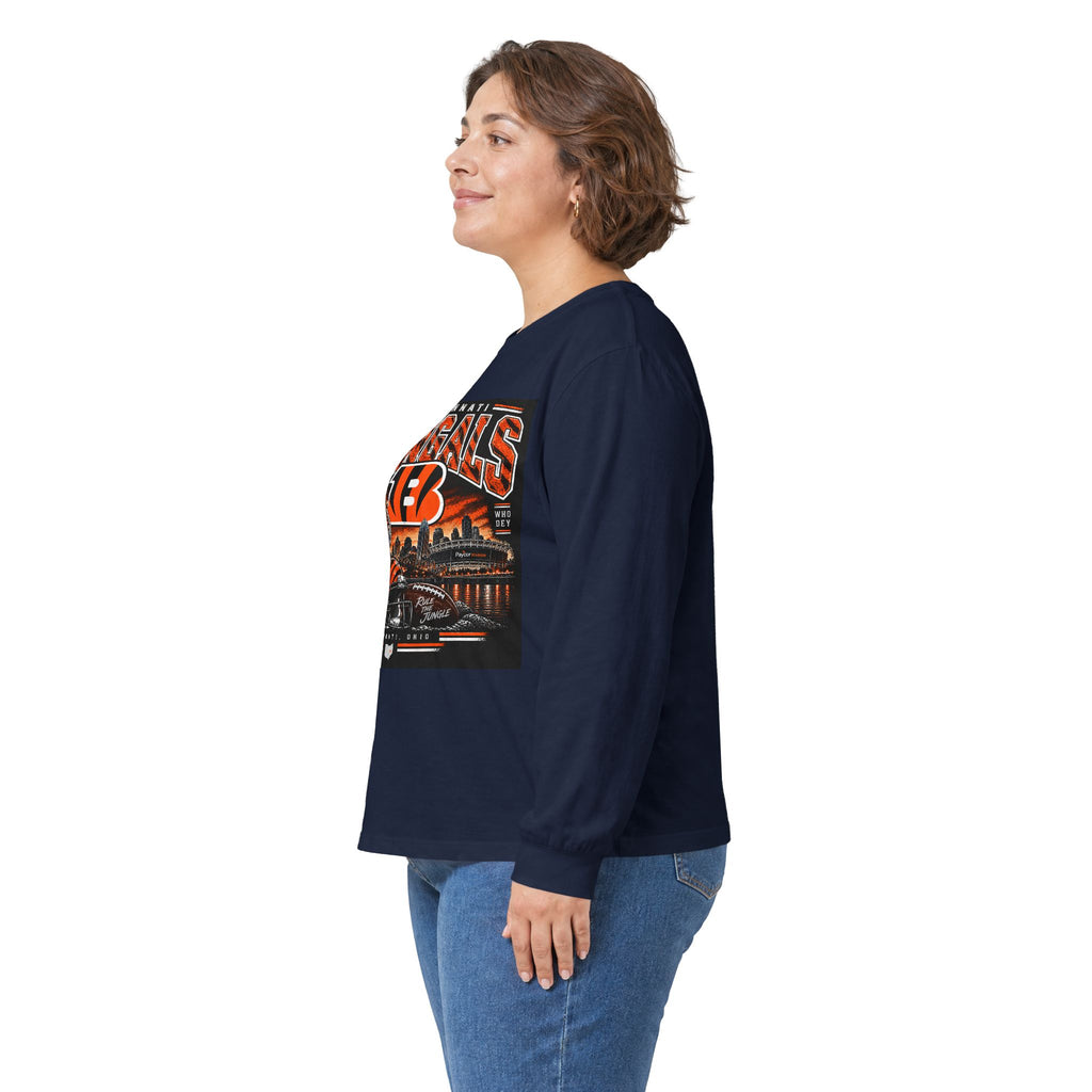 Cincinnati Bengals Jungle Reign - Unisex Ultra Cotton Long Sleeve Tee