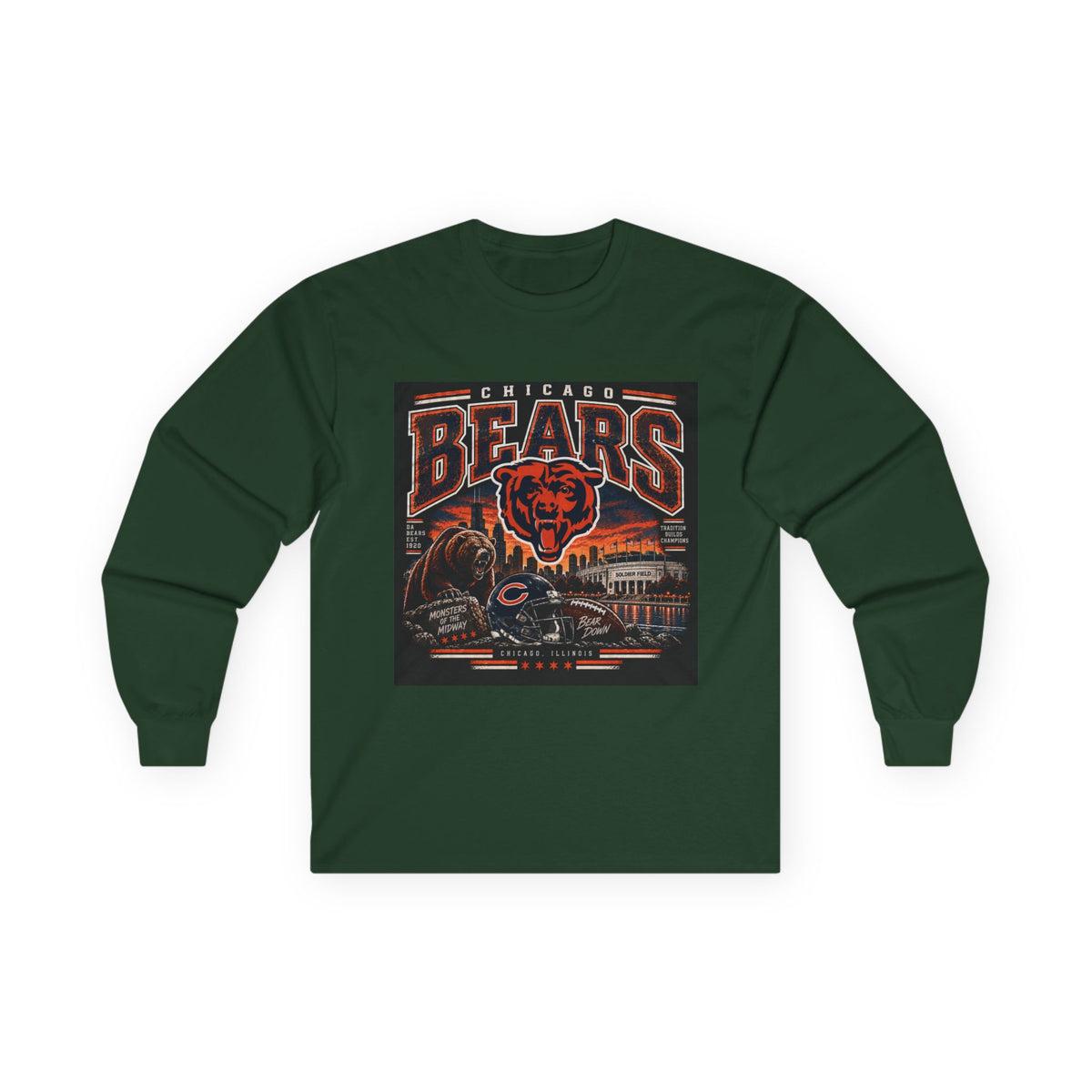 Chicago Bears Pride - Unisex Ultra Cotton Long Sleeve Tee