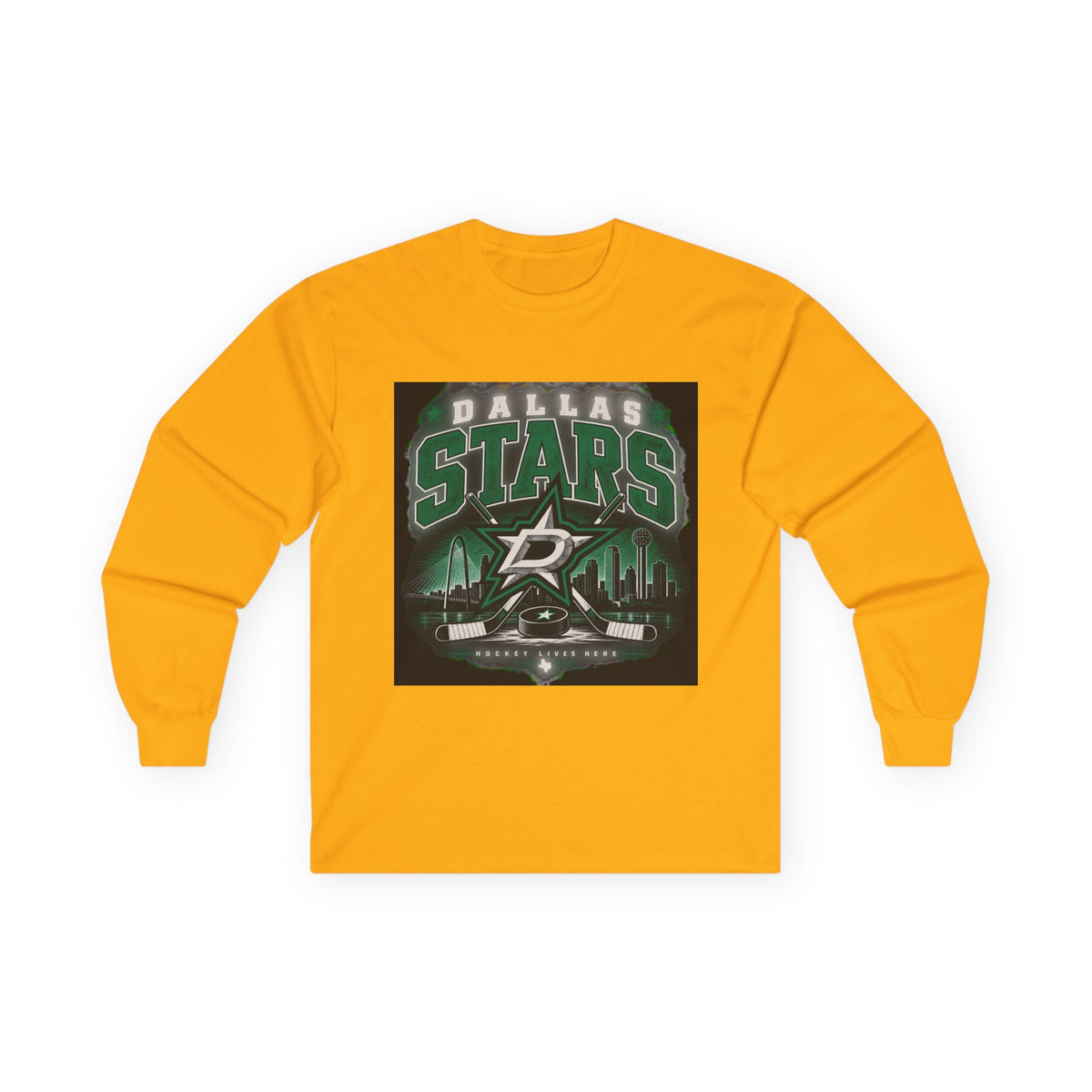 Dallas Stars Hockey Lives - Unisex Ultra Cotton Long Sleeve Tee