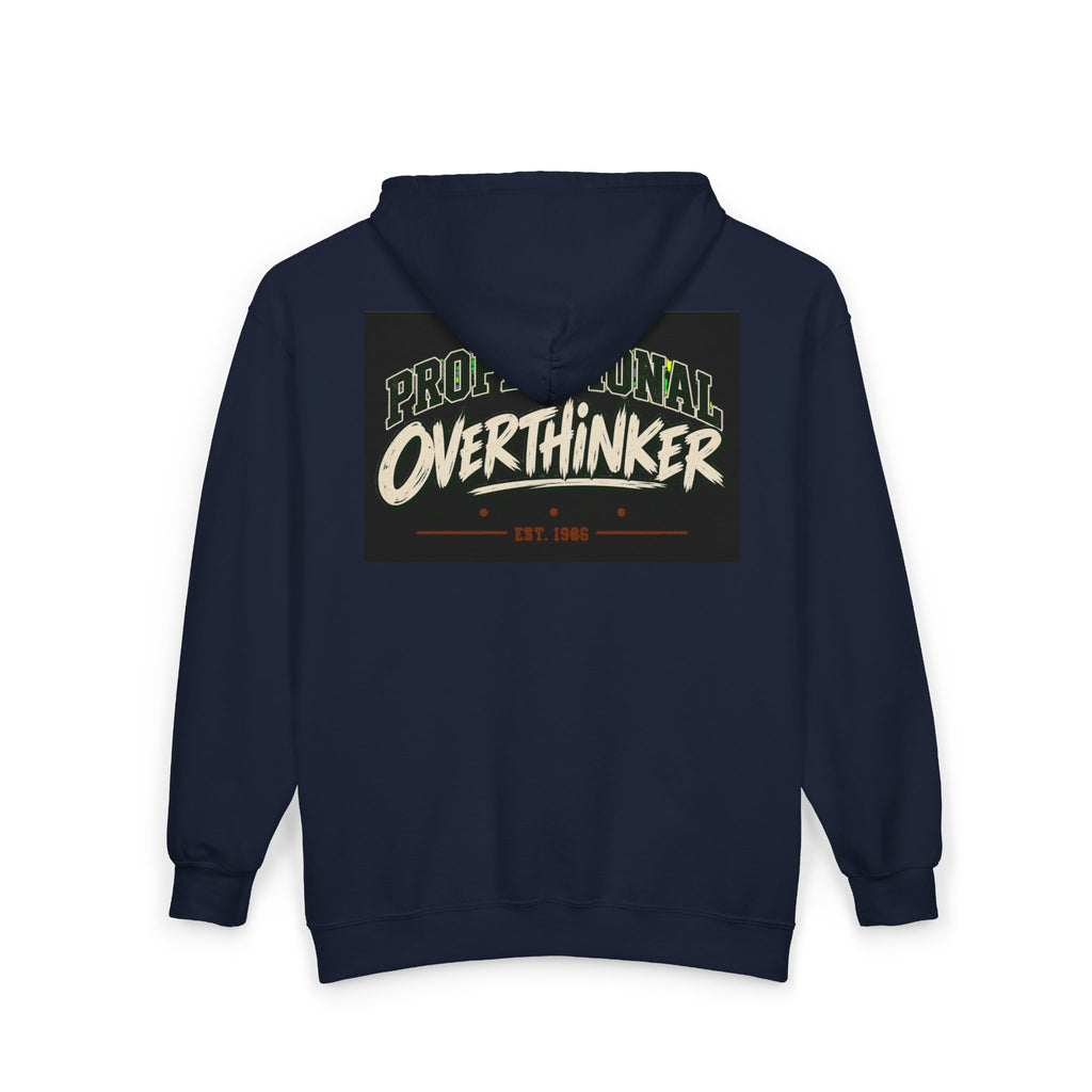Professional Overthinker - Full-Zip Hooded Sweatshirt