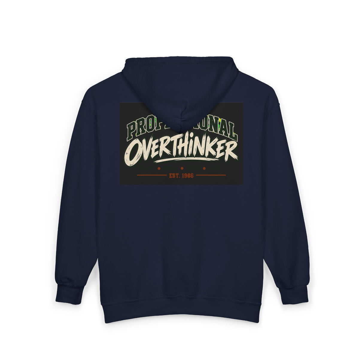 Professional Overthinker - Full-Zip Hooded Sweatshirt