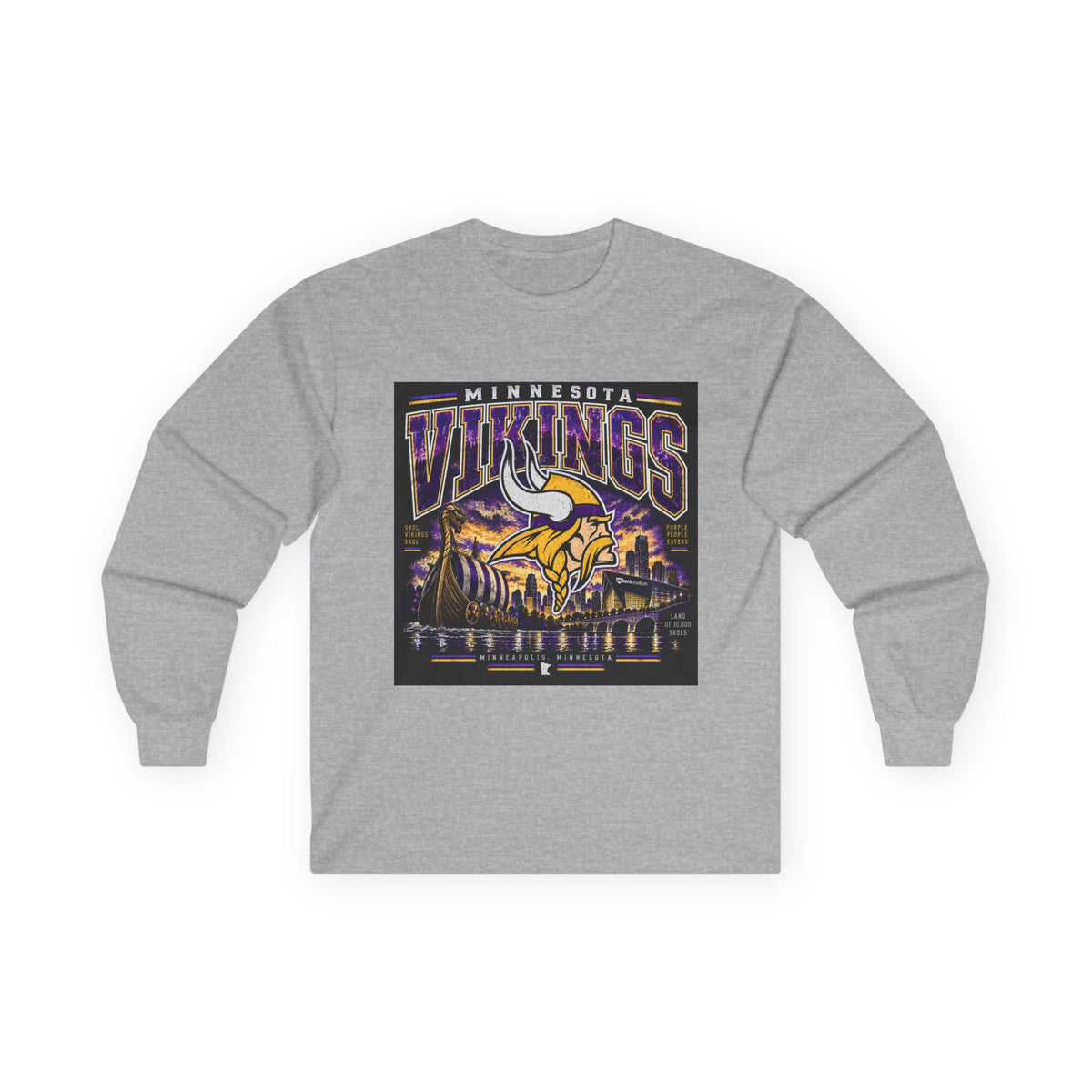 Vikings Legacy Design - Unisex Ultra Cotton Long Sleeve Tee