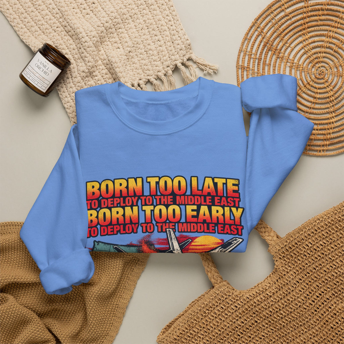 Desert Deployment Tee - Crewneck Sweatshirt