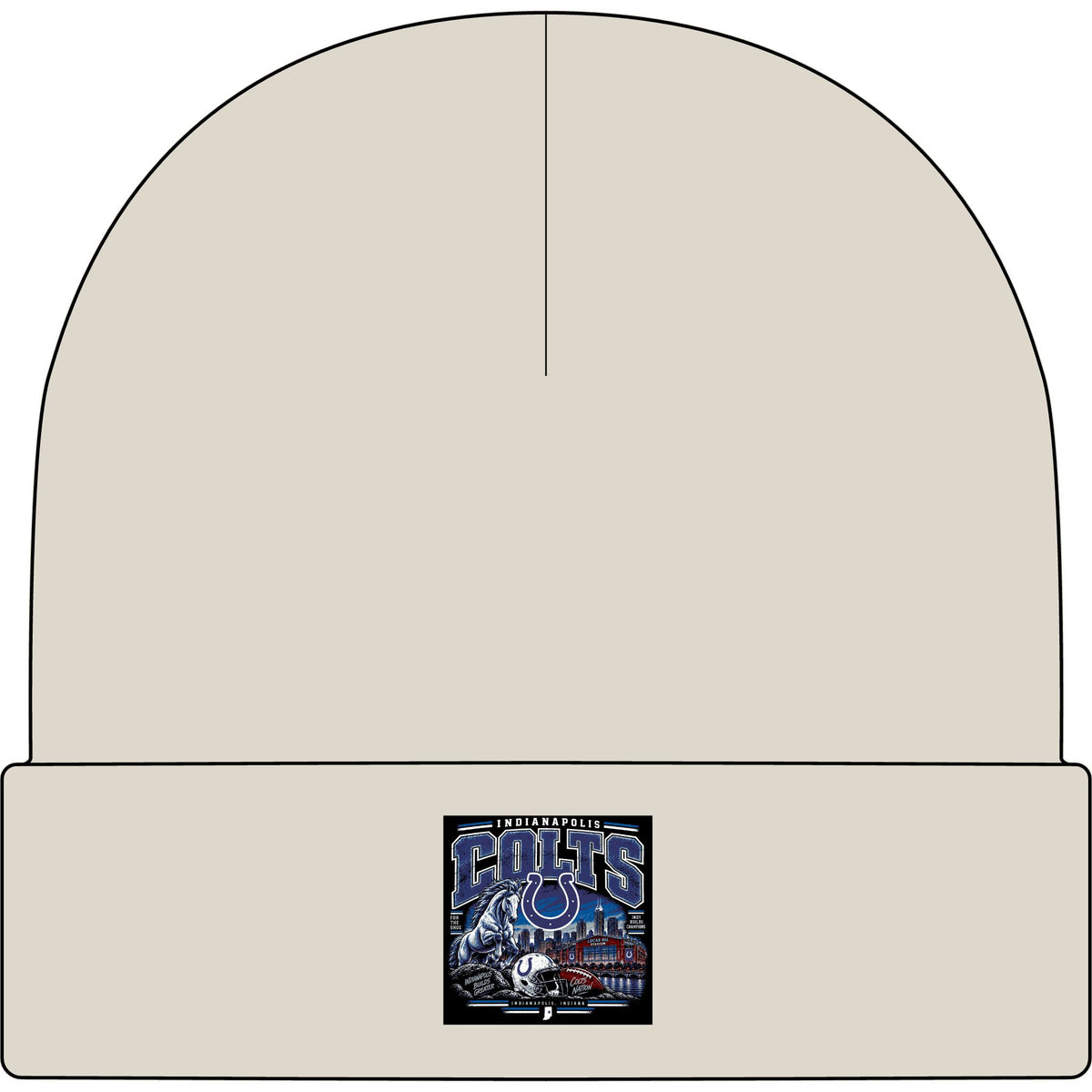 Colts Nation Indianapolis - AS Colour 1107 Cuff Beanie