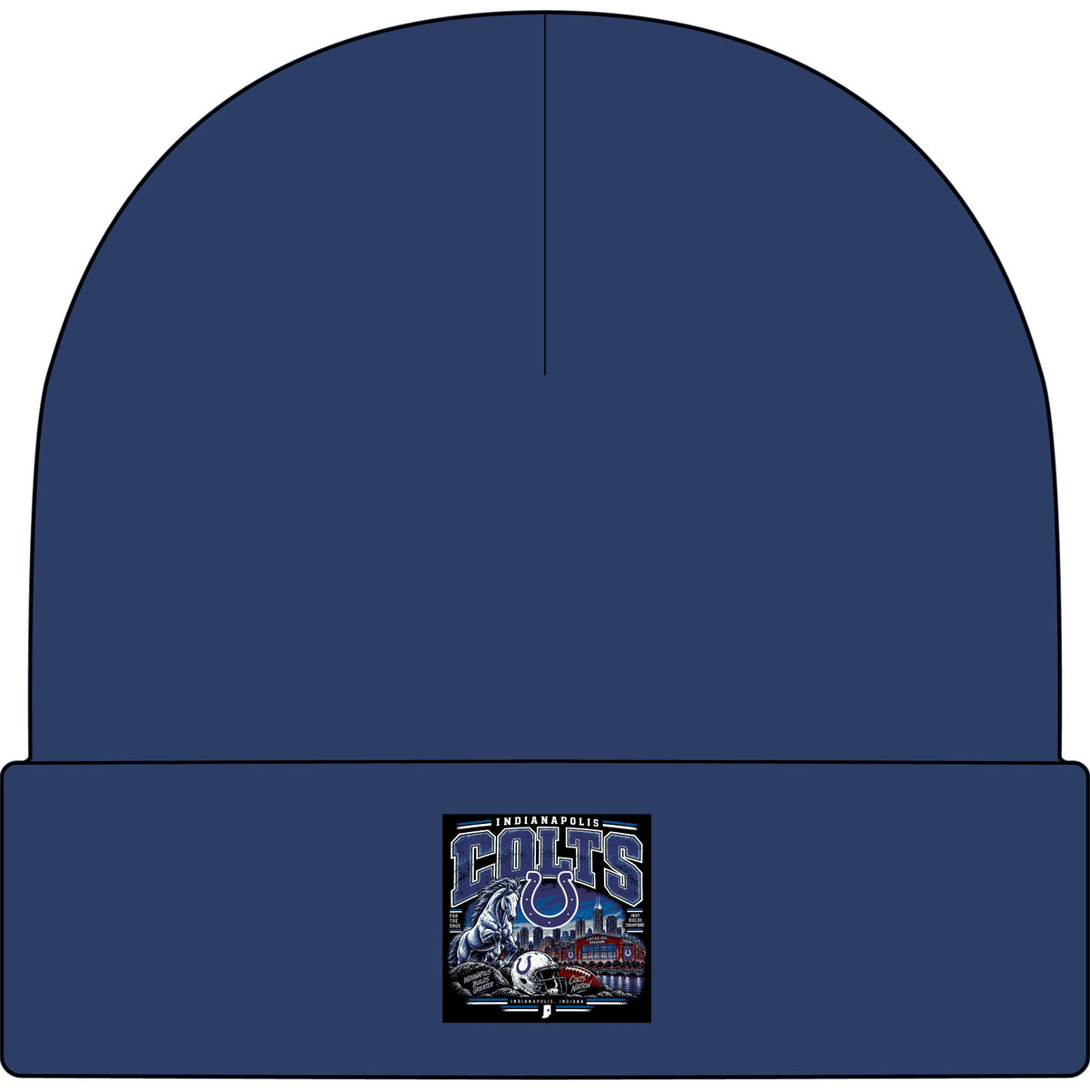 Colts Nation Indianapolis - AS Colour 1107 Cuff Beanie