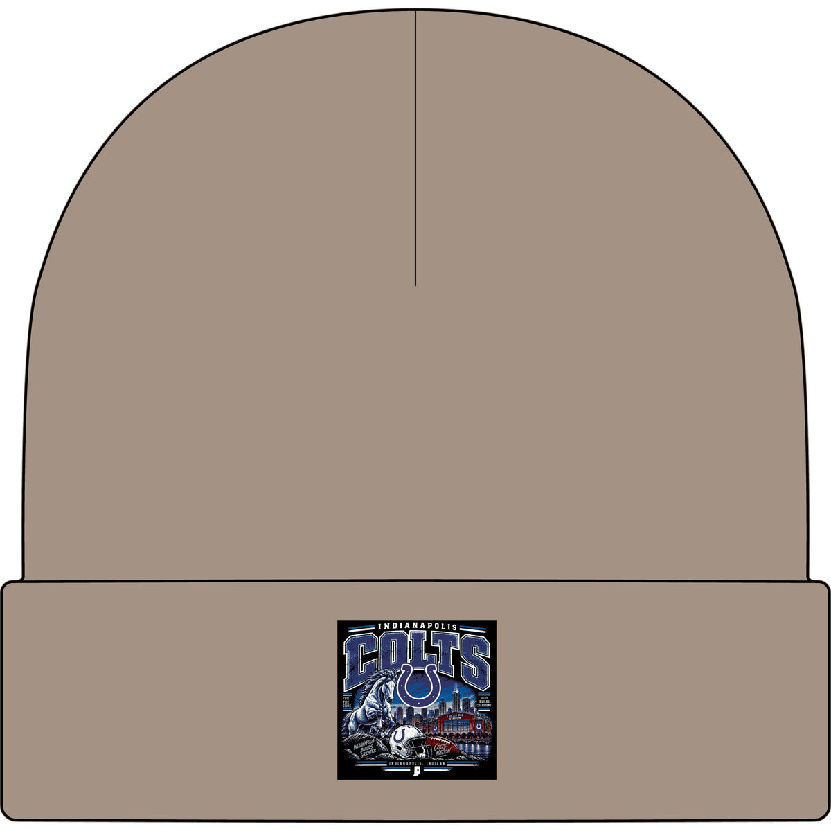 Colts Nation Indianapolis - AS Colour 1107 Cuff Beanie