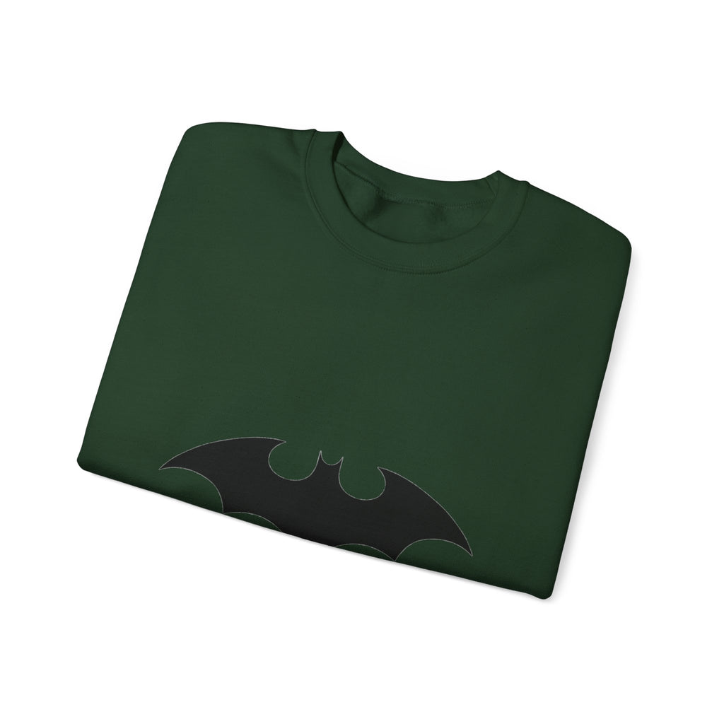 Midnight Bat Emblem - Crewneck Sweatshirt