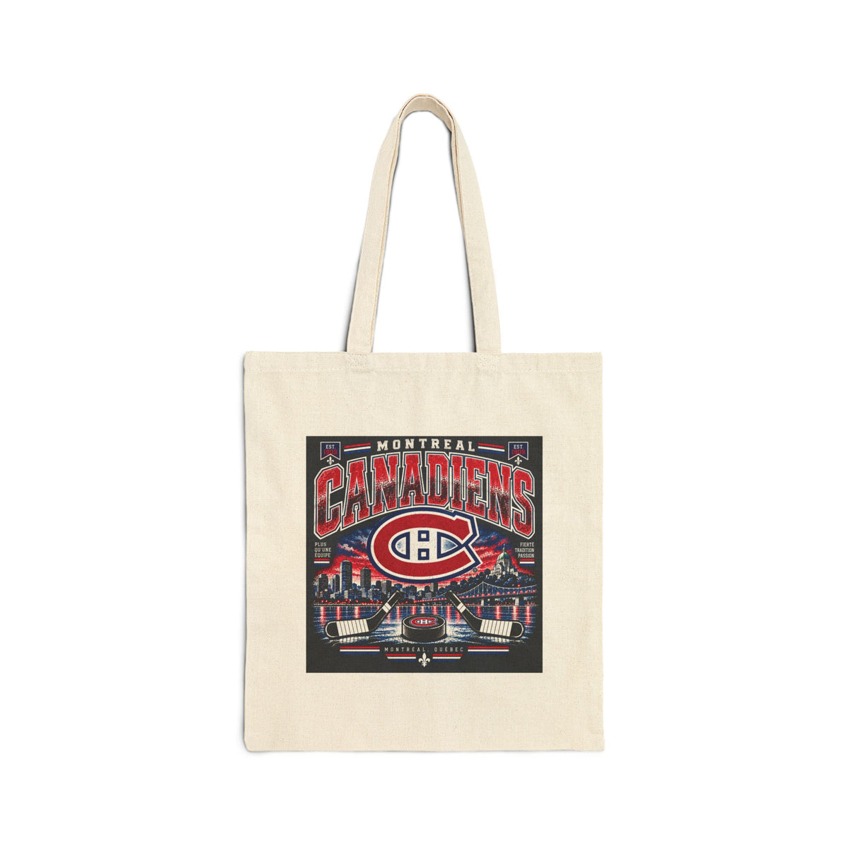 Montreal Canadiens Skyline - Canvas Tote