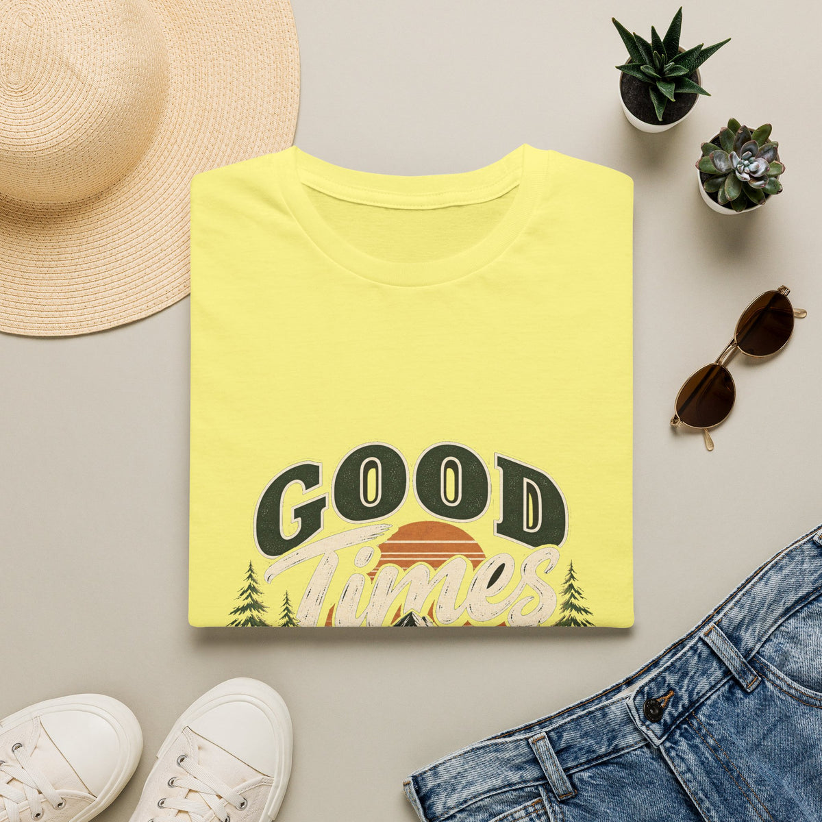 Good Times Questionable Decisions - Classic Tee