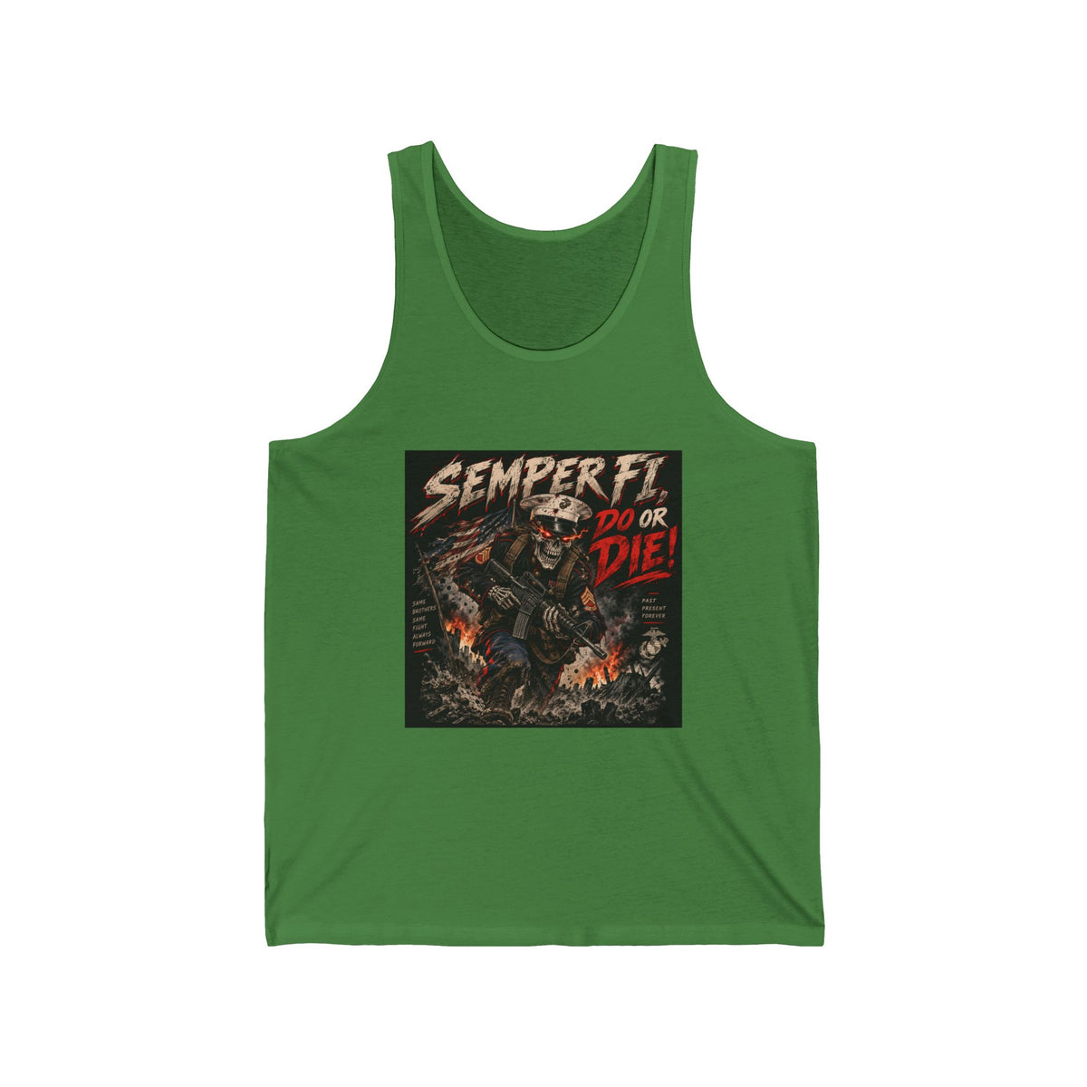 Semper Fi Do or Die - Athletic Tank