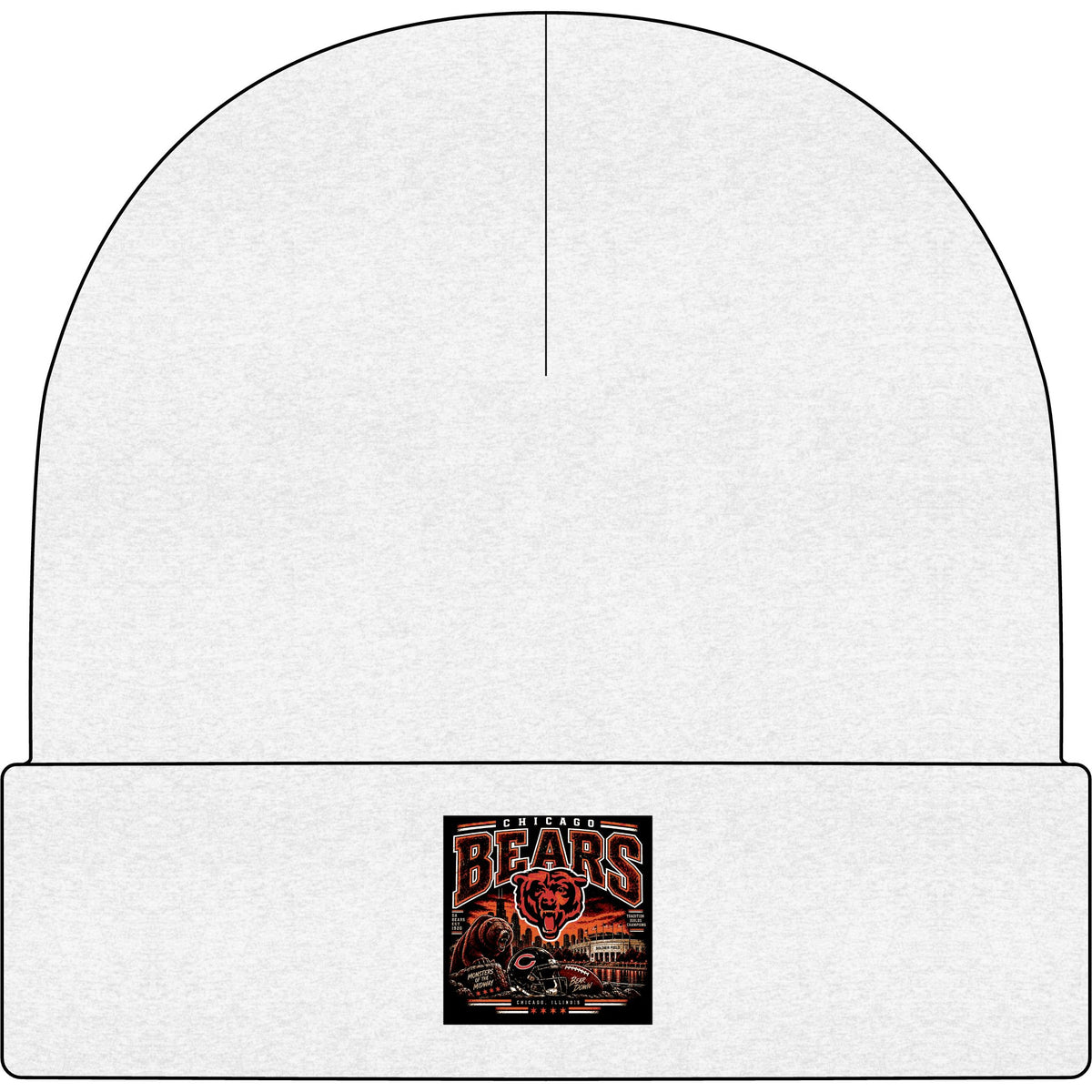 Chicago Bears Pride - AS Colour 1107 Cuff Beanie