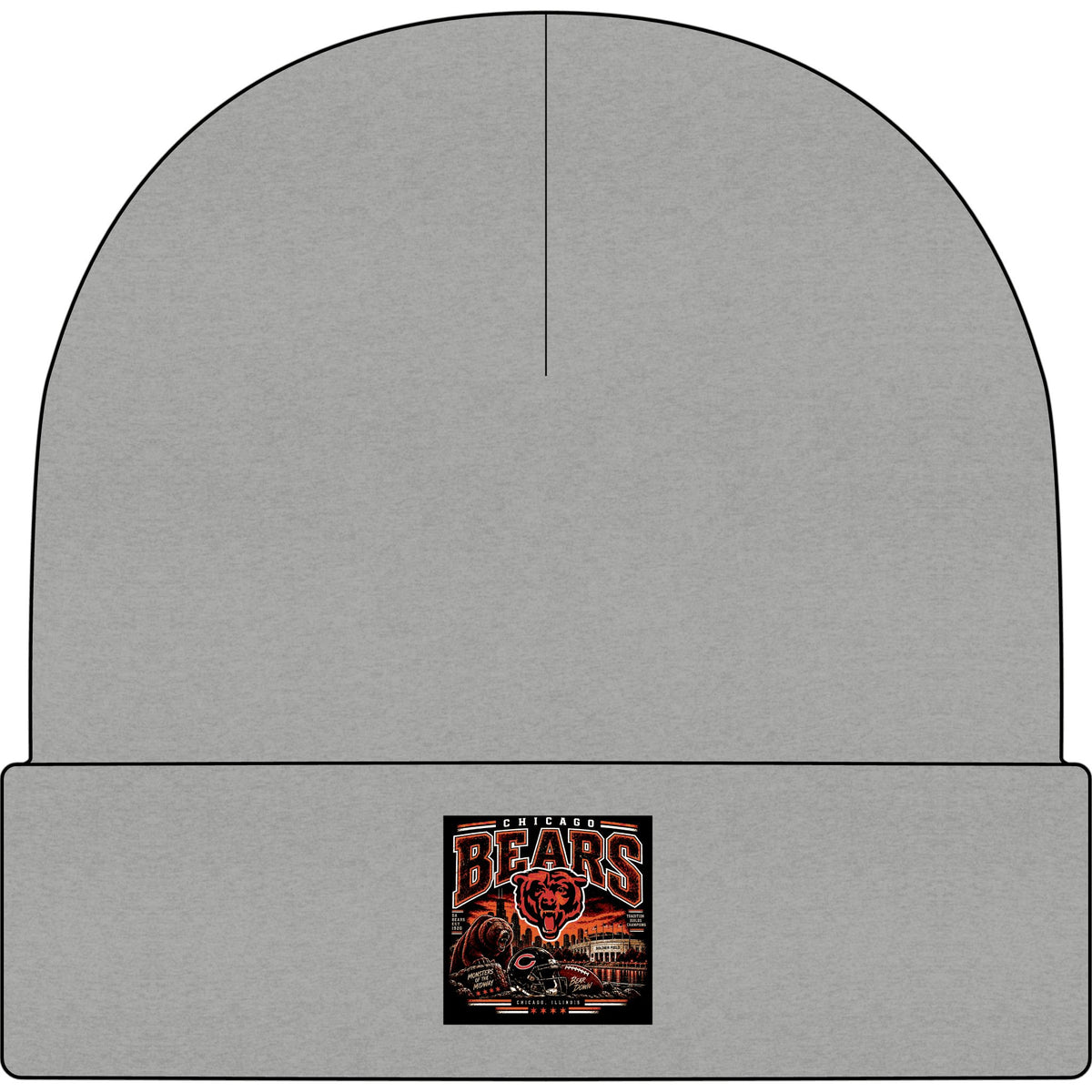 Chicago Bears Pride - AS Colour 1107 Cuff Beanie