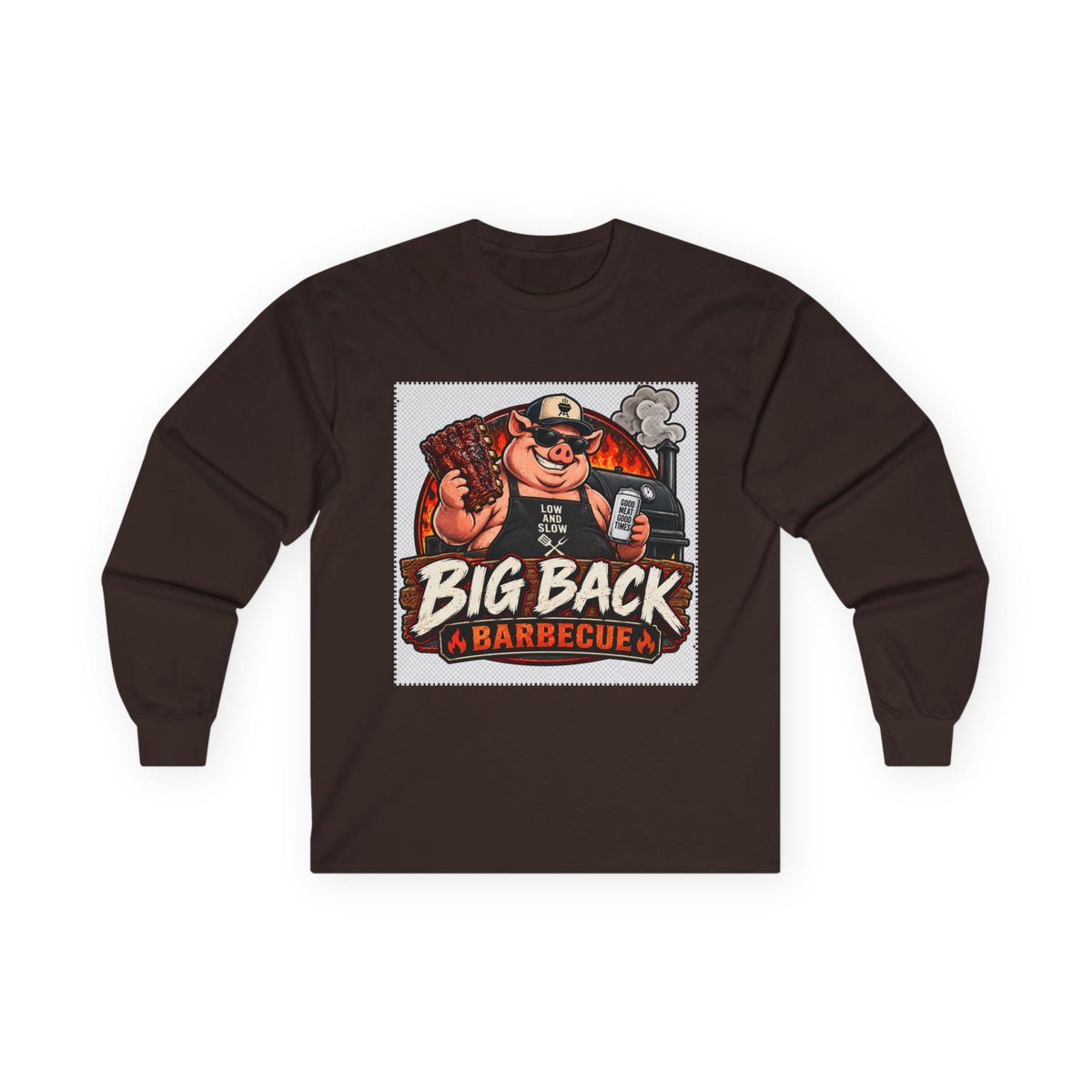 Big Back Barbecue - Unisex Ultra Cotton Long Sleeve Tee
