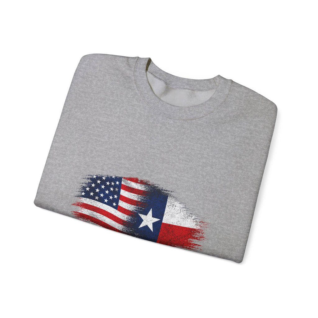 American by Birth, Texan by Choice - Crewneck Sweatshirt