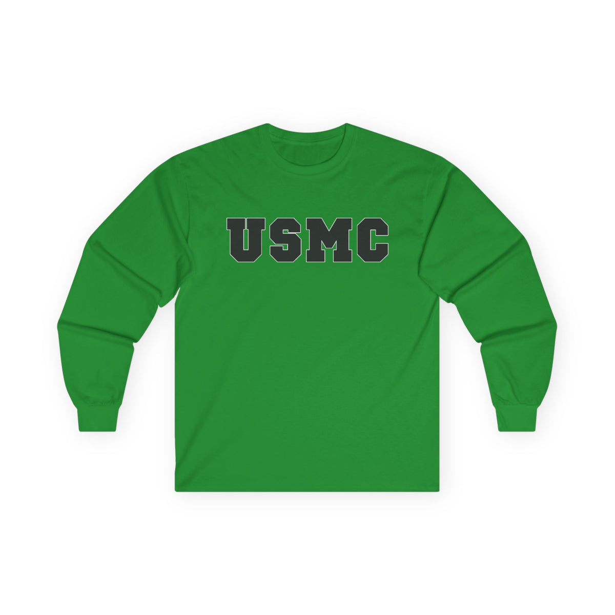 Marine Corps Varsity - Unisex Ultra Cotton Long Sleeve Tee