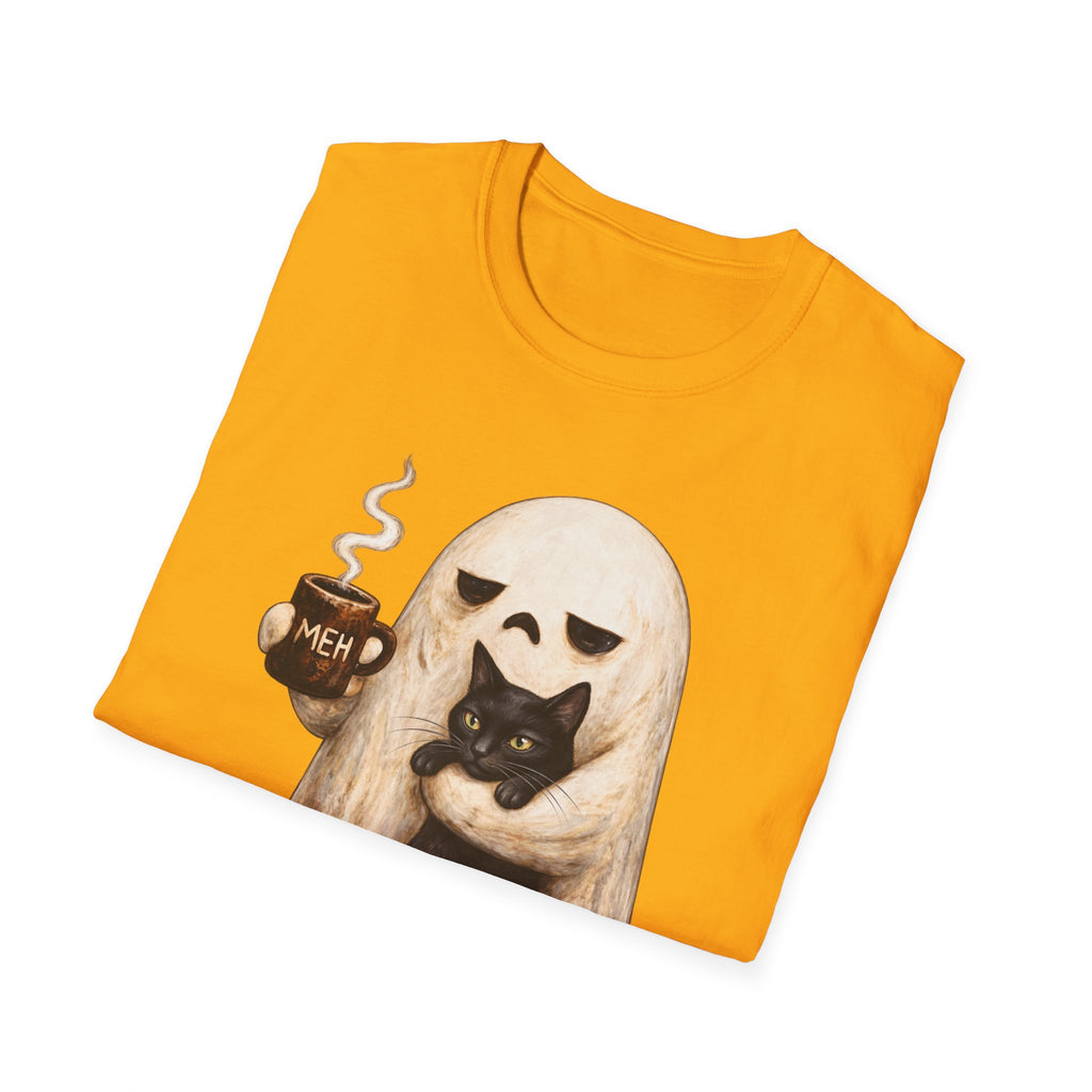 Meh Ghost and Black Cat - Classic Tee