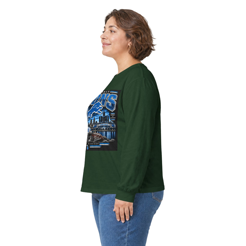 Detroit Lions Grit - Unisex Ultra Cotton Long Sleeve Tee