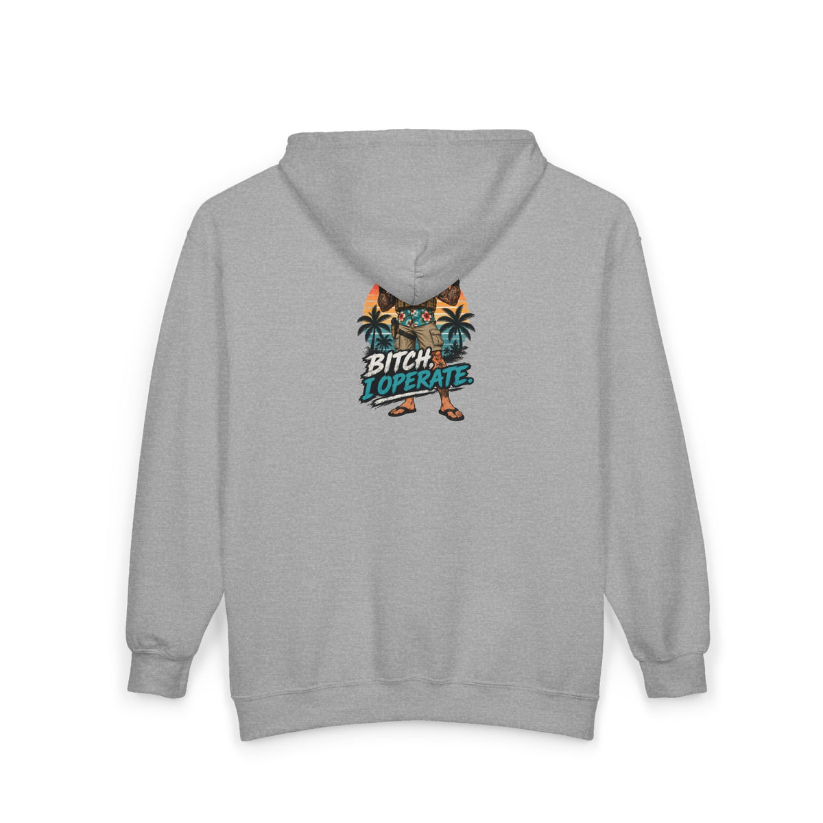 Beach Operator - Full-Zip Hooded Sweatshirt