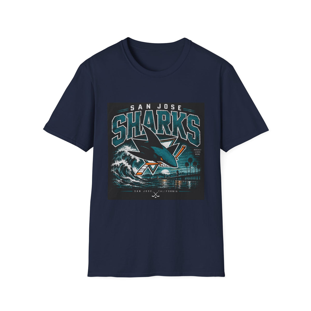 Sharks Wave Hockey Tee - Classic Tee