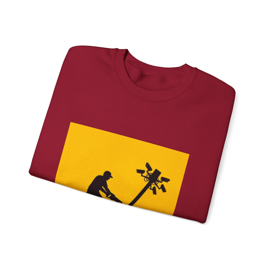 Surveillance Sabotage Tee - Crewneck Sweatshirt