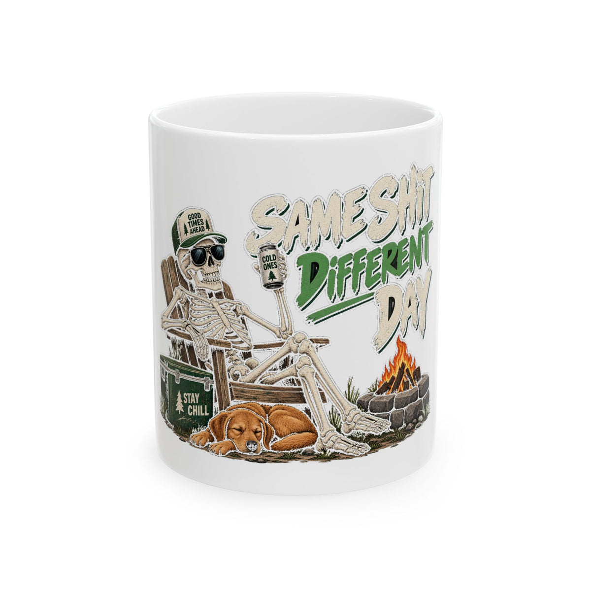 Same Shit Different Day - Ceramic Mug 11oz and 15oz