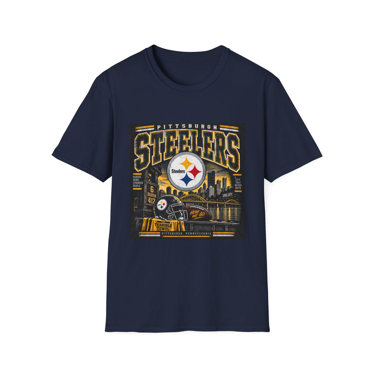 Pittsburgh Steelers Steel City Pride - Classic Tee
