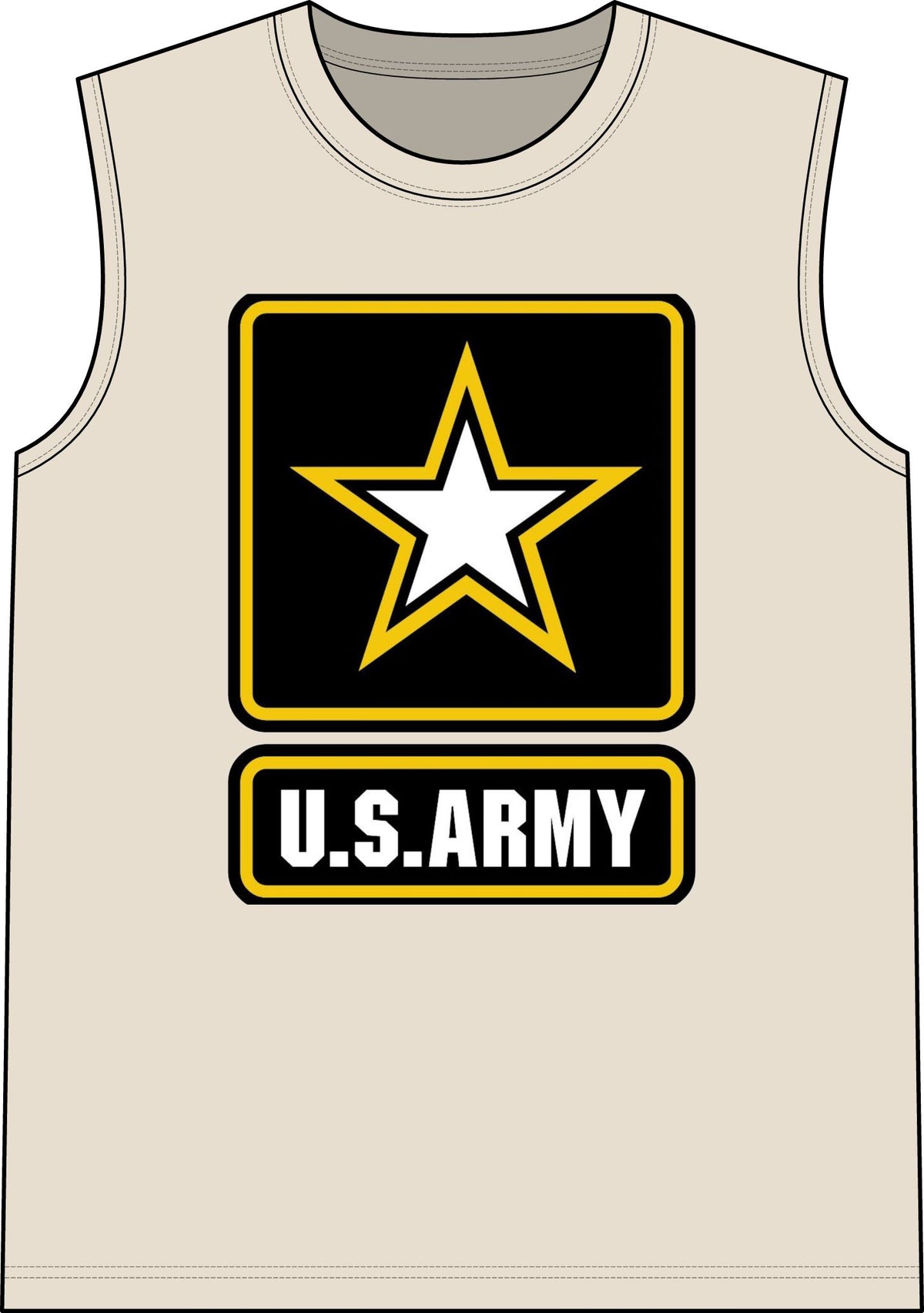 Army Strong Star - Classic Tank