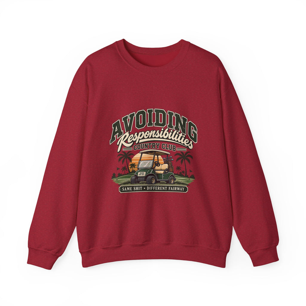 Avoiding Responsibility Country Club - Crewneck Sweatshirt