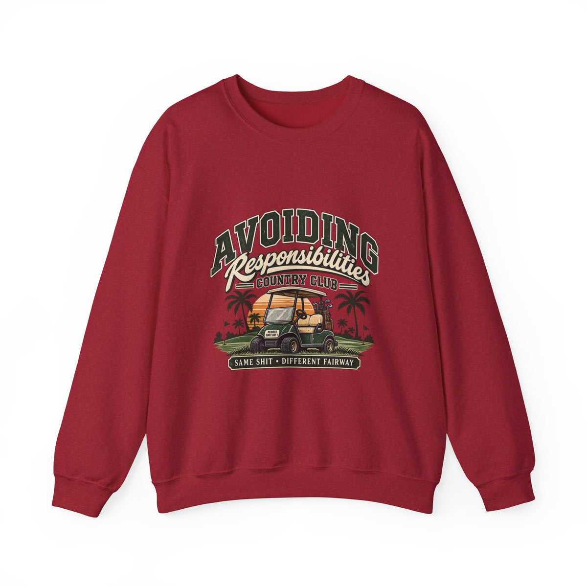 Avoiding Responsibility Country Club - Crewneck Sweatshirt