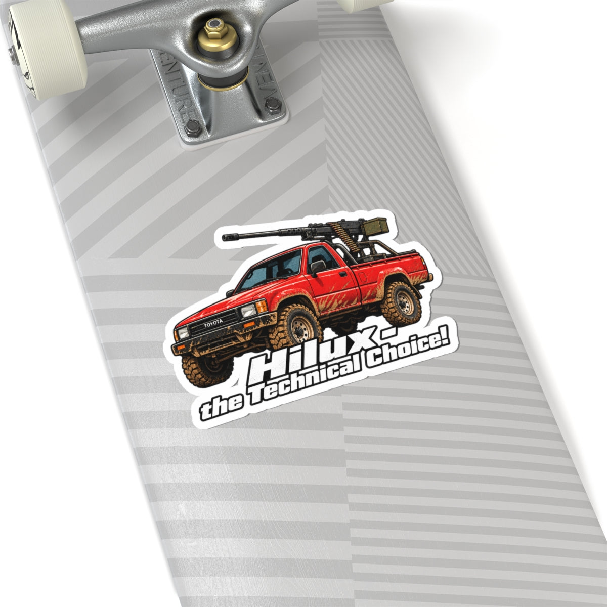 Hilux - the Technical Choice - Kiss-Cut Sticker