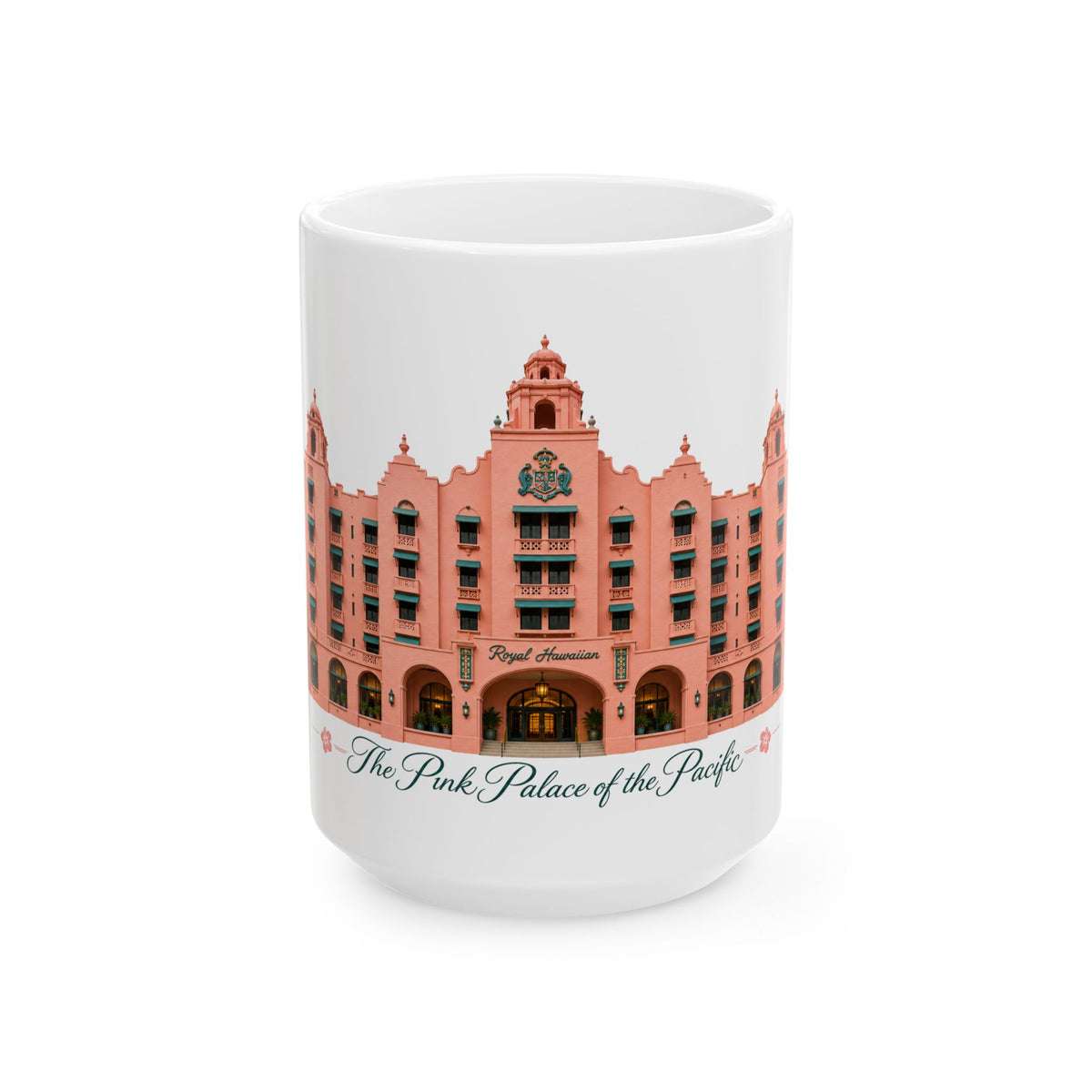 The Pink Palace of the Pacific - Ceramic Mug 11oz and 15oz