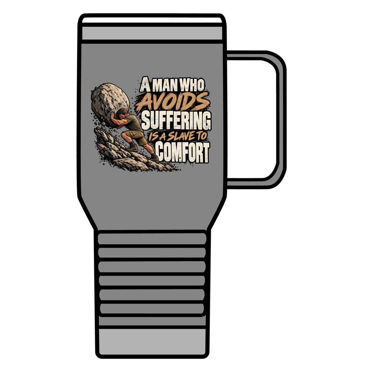 A Man Who Avoids Suffering - 20oz Insulated Mug
