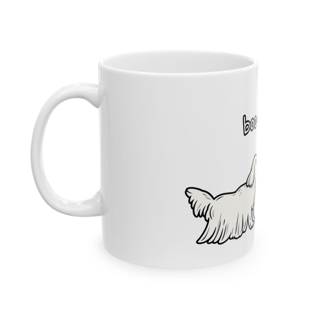 Boo-p Ghost and Dog - Ceramic Mug 11oz and 15oz
