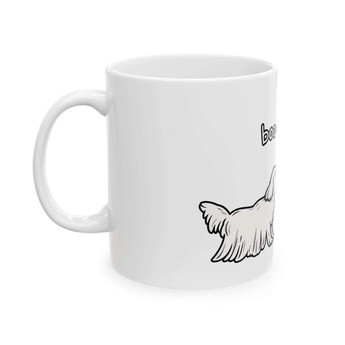 Boo-p Ghost and Dog - Ceramic Mug 11oz and 15oz