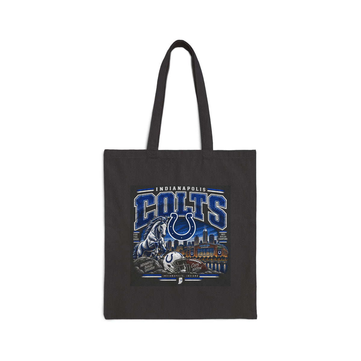 Colts Nation Indianapolis - Canvas Tote