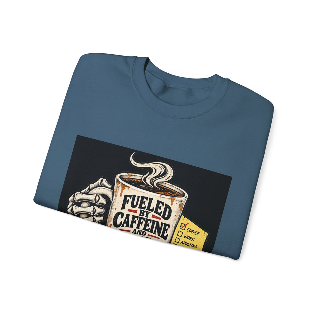 Fueled by Caffeine - Crewneck Sweatshirt