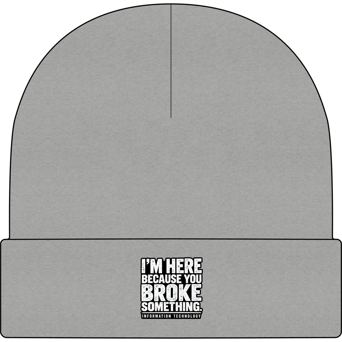 Broke Something - AS Colour 1107 Cuff Beanie