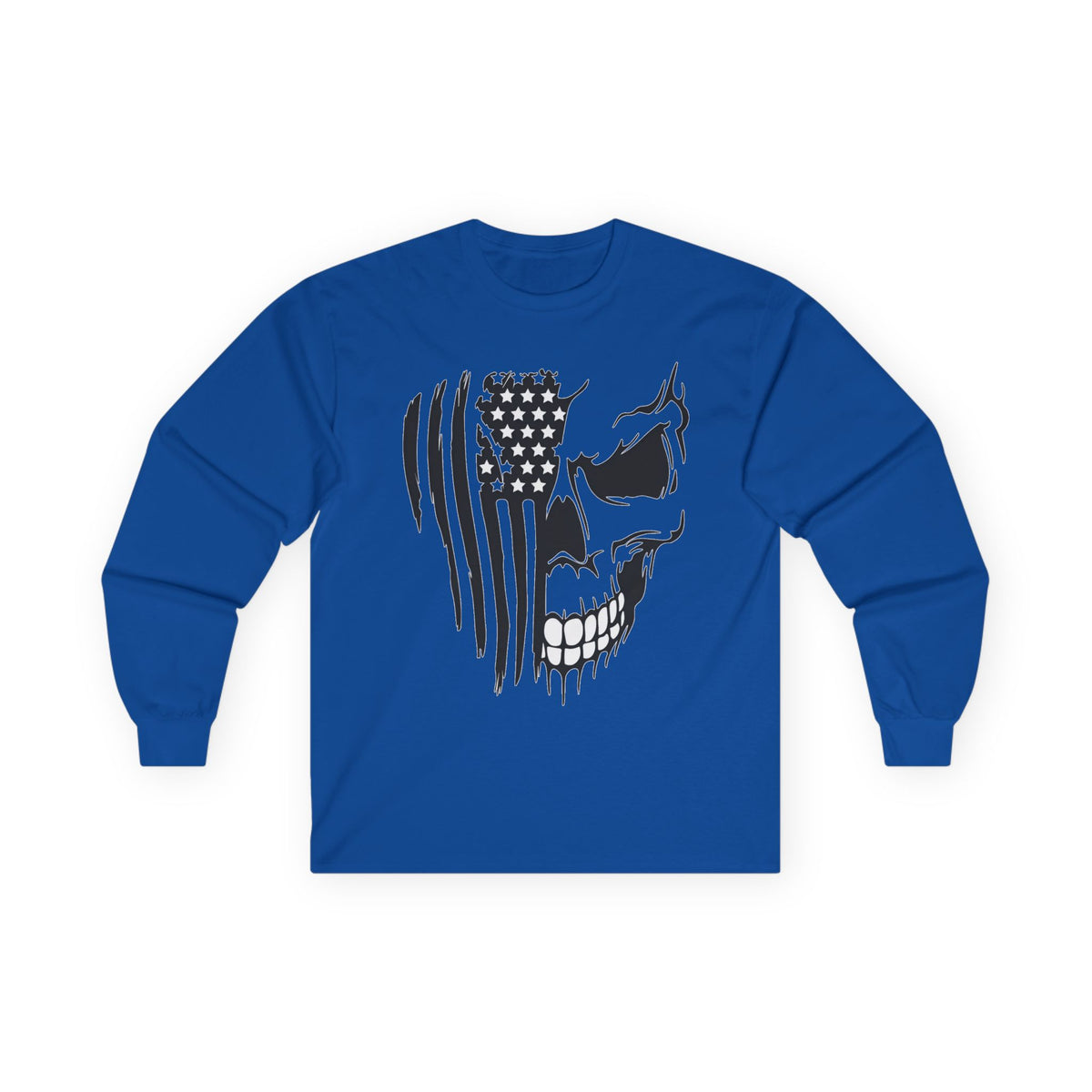 Stars, Stripes & Skulls - Unisex Ultra Cotton Long Sleeve Tee