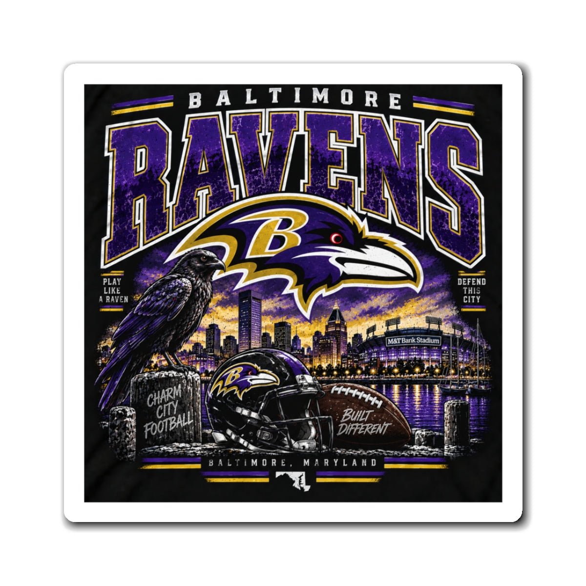 Baltimore Ravens - Magnet