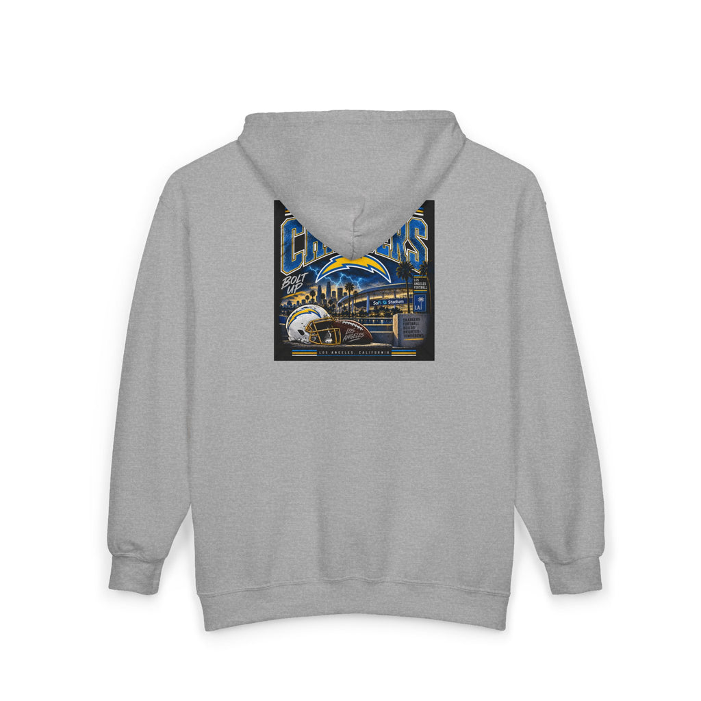 Los Angeles Chargers - Full-Zip Hooded Sweatshirt